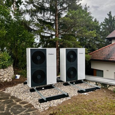 60kW Wärmepumpen Kaskade