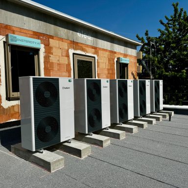Luft Wasser Wärmepumpen Kaskadierung 60kW