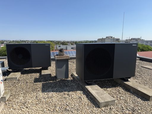 40kW Wärmepumpen Kaskade